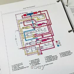 Service Manual for John Deere 550A 555A Crawler Bulldozer Loader Technical