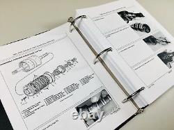 Service Manual for John Deere 550A 555A Crawler Bulldozer Loader Technical