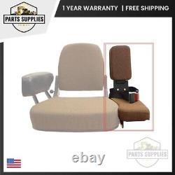 Side Kick Buddy Seat Brown Fabric John Deere 2550 4430 4440 9600 2950 and more