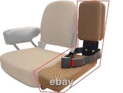 Side Kick Buddy Seat Brown Fabric John Deere 2550 4430 4440 9600 2950 and more