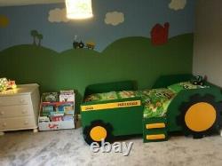 Single bed kids. Tractor bed. John deere, new holland, case, mf. Jcb child's bed