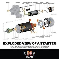 Starter fits John Deere 4055 4255 4455 4560 4755 7400 7800 8100 8560 Tractors