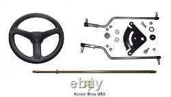 Steering Kit/Shaft & Wheel Fits John Deere Tractor LA100 LA110 LA120 LA130 LA145