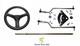 Steering Kit/shaft & Wheel Fits John Deere Tractor La100 La110 La120 La130 La145