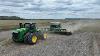 Strip Tilling With And Unverferth Raptor And A John Deere Tractor