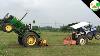 Swaraj 744 Vs John Deere Tractor Tochan And Tractor Pulling Tractor Vs Tractor Come To Village
