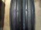 Two 400x15, 400-15, 4.00x15, 4.00-15 John Deere 3 Rib Tractor Tires With Tubes