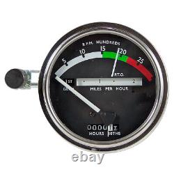 Tachometer with White Needle Fits John Deere 4000 4020 4520 4620 Tractors AR32827