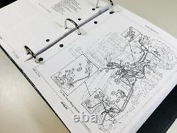 Technical Service Manual For John Deere 8450 8650 Tractor Repair Shop Book