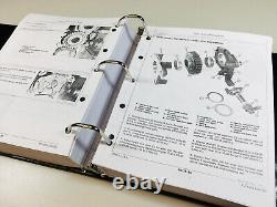 Technical Service Manual For John Deere 8450 8650 Tractor Repair Shop Book