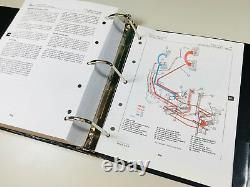 Technical Service & Parts Manual Set John Deere 310a 310b Tractor Loader Backhoe