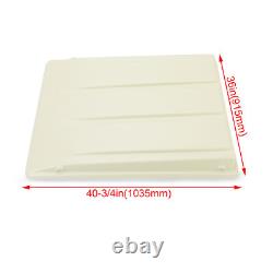 Top Canopy with Bracket For John Deere Compact Utility Tractors ROPS-White