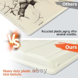 Top Canopy with Bracket For John Deere Compact Utility Tractors ROPS-White