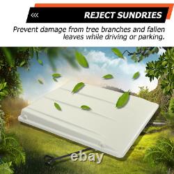 Top Canopy with Bracket For John Deere Compact Utility Tractors ROPS-White