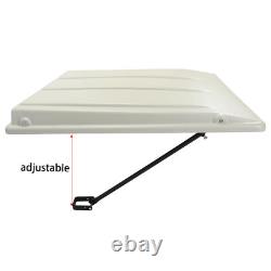 Top Canopy with Bracket For John Deere Compact Utility Tractors ROPS-White