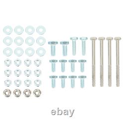 Top Canopy with Bracket For John Deere Compact Utility Tractors ROPS-White