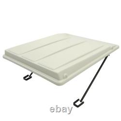 Top Canopy with Bracket For John Deere Compact Utility Tractors ROPS-White