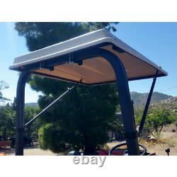 Top Canopy with Bracket For John Deere Compact Utility Tractors ROPS-White
