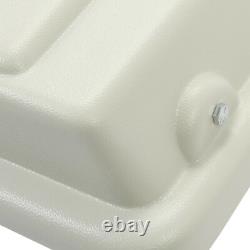 Top Canopy with Bracket For John Deere Compact Utility Tractors ROPS-White