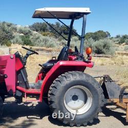 Top Canopy with Bracket For John Deere Compact Utility Tractors ROPS-White