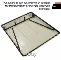 Tractor Canopy For John Deere Tractors with ROPS Sun Shade Canopy with Bracket