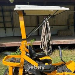 Tractor Canopy For John Deere Tractors with ROPS Sun Shade Canopy with Bracket