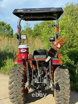 Tractor Chainsaw Rack for ROPS fitsKubota, New Holland, John Deere P/N 14217