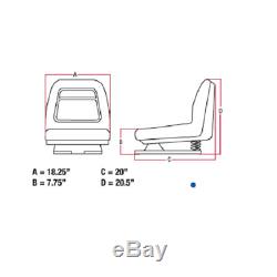 Tractor Seat fits John Deere GT225 GT235 GT245 GX325 GX335 LX255 LX266 AM131801