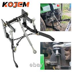 Tractor Three 3 Point Hitch Kit For John Deere 140 300 317 with closed frame
