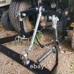 Tractor Three 3 Point Hitch Kit For John Deere 140 300 317 with closed frame