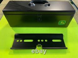 Tractor mounted tool box with bracket John Deere 3020,4020,4430,4440,4450,4755, etc