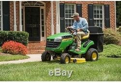 Twin Bagger 42 In. 100 Series Tractors Mounting Rear Lawn Garden Outdoor