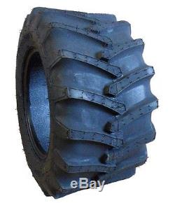 Two 23x10.50-12 Firestone Flotation 23 Garden Tractor Lug Tires fit John Deere