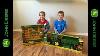 Unboxing John Deere Tractor And Wagon Big Farm Toy