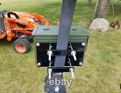 Universal Toolbox Mount & Box for Tractor, Kubota, John Deere, Mahindra, Yanmar