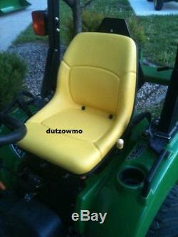 Upgraded seat for John Deere 2210 compact tractors