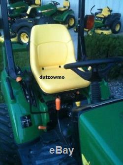 Upgraded seat for John Deere 2210 compact tractors