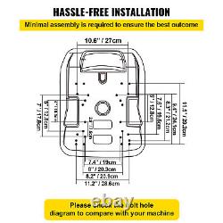 VEVOR John Deere High Back Tractor Seat 2PCS Garden Mower Seat withDrain Hole