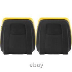 VEVOR John Deere High Back Tractor Seat 2PCS Garden Mower Seat withDrain Hole