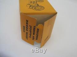 VINTAGE ORIGINAL ERTL JOHN DEERE 440 INDUSTRIAL TRACTOR WithBOX 1/16 SCALE