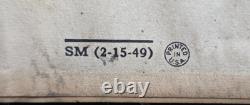 VIntage 1949 John Deere General Sales Manual Binder Tractors Engines Rebuild