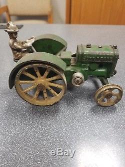 Vindex Model D John Deere Cast Iron Toy Tractor. 100% original