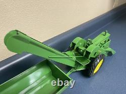 Vintage 1950's Ertl John Deere Farm Toy Tractor 60 with Picker & Wagon Restored