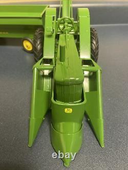 Vintage 1950's Ertl John Deere Farm Toy Tractor 60 with Picker & Wagon Restored