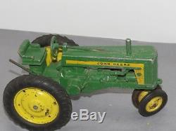 Vintage ERTL 620 John Deere Die Cast Metal Toy Tractor 1/16 3 point ORIGINAL