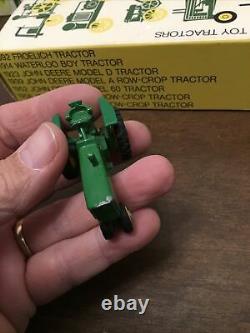 Vintage ERTL John Deere Evolution of Tractors #560 Set NIP 1892-1960 Miniature