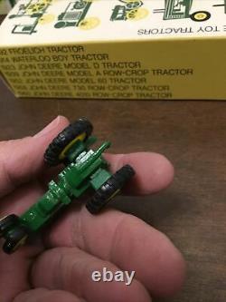 Vintage ERTL John Deere Evolution of Tractors #560 Set NIP 1892-1960 Miniature