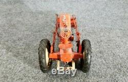 Vintage Earlie Tru-scale Tractor With Front Bucket Die Cast