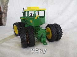 Vintage Ertl 1/16 Scale John Deere 7520 4wd Duals Farm Toy Tractor Custom Rare