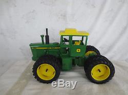 Vintage Ertl 1/16 Scale John Deere 7520 4wd Duals Farm Toy Tractor Custom Rare
